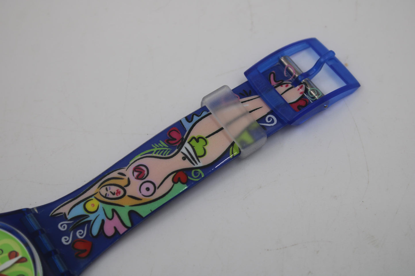 Swatch Gents 'Love bite' GN176, working fine, new old stock, never worn