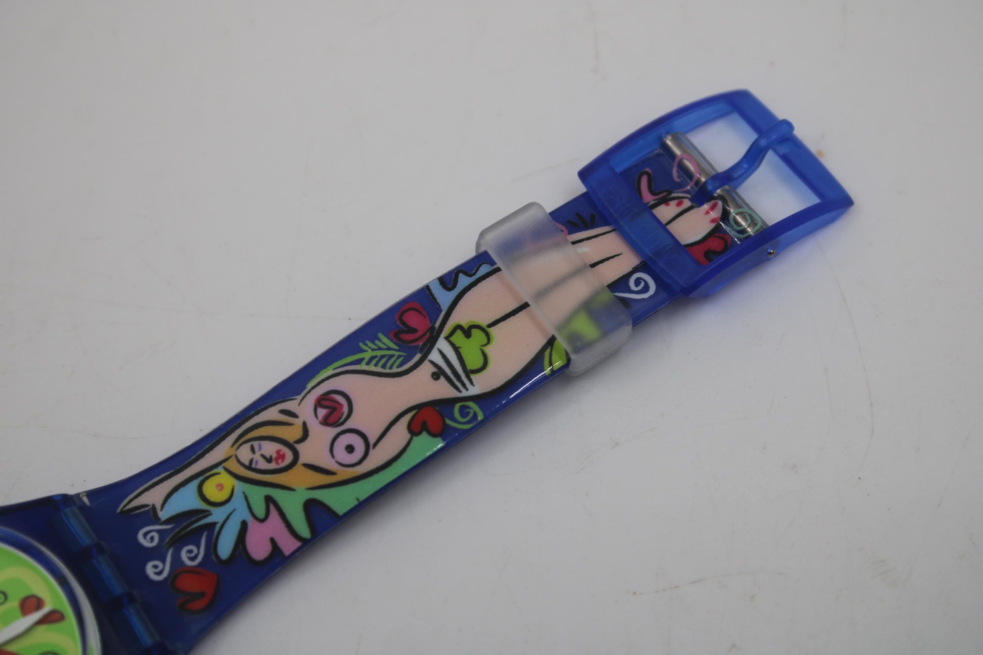 Swatch Gents 'Love bite' GN176, working fine, new old stock, never worn