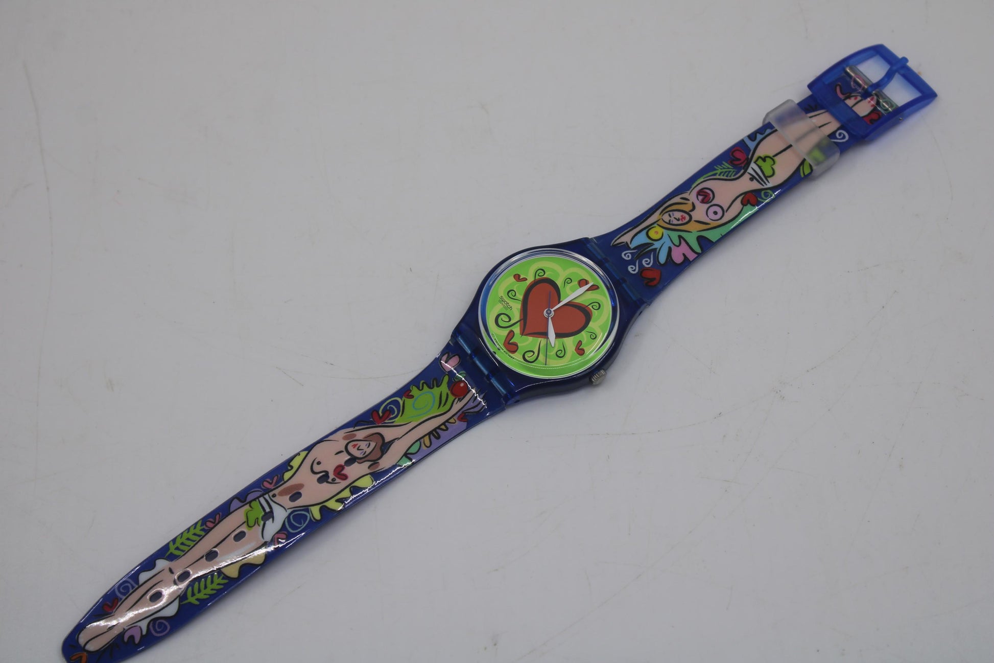 Swatch Gents 'Love bite' GN176, working fine, new old stock, never worn