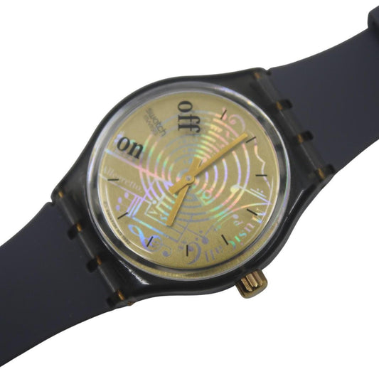 Vintage Musicall Swatch 'Spartito' SLM101, NICE, used condition, working 100% with non-original strap