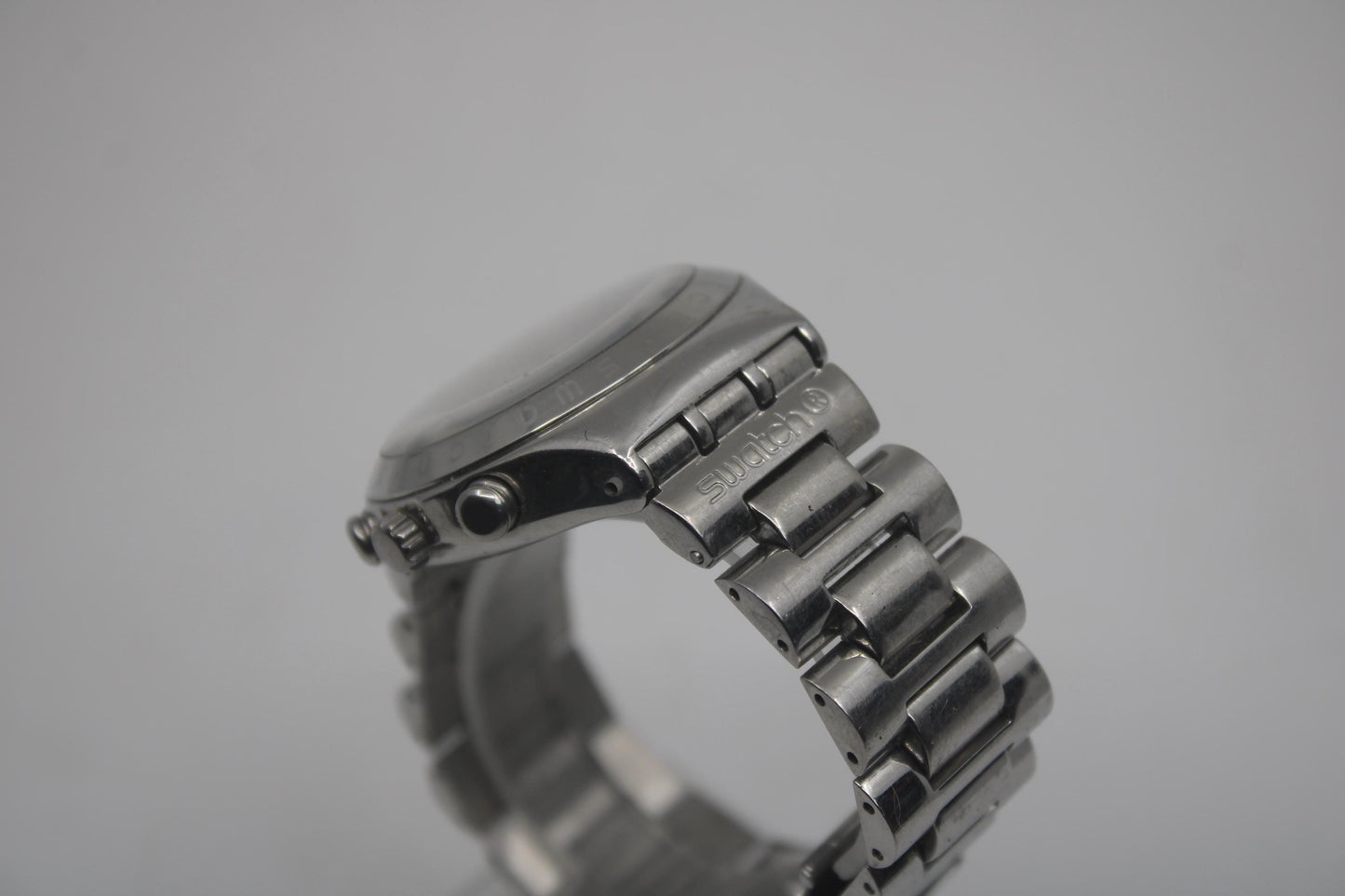 vintage IRONY Chrono Swatch, Rough and Rugged, YCS400G, Good, Used Condition, Working fine