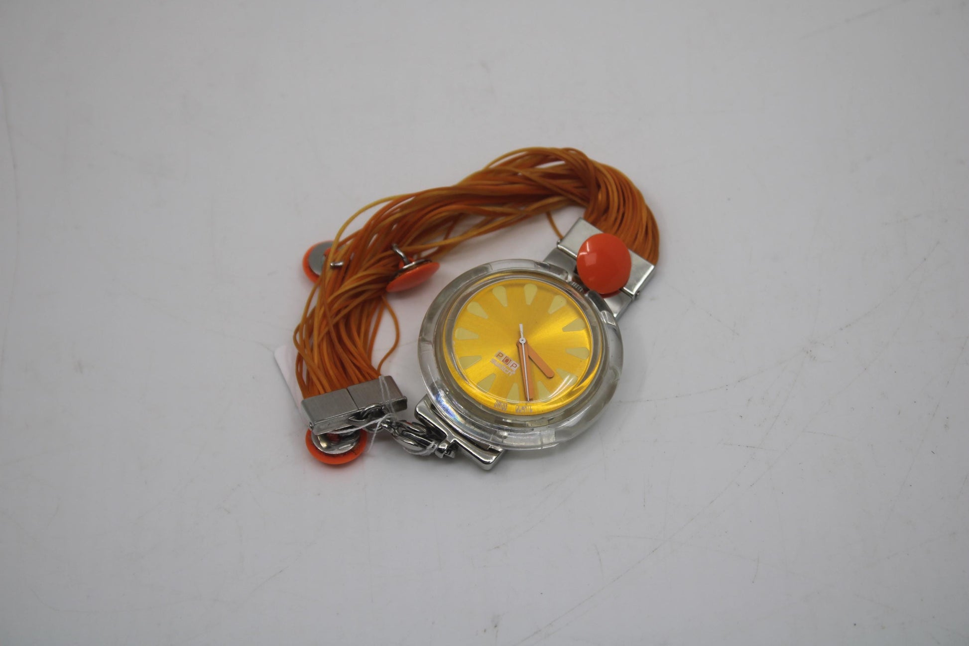Vintage PMK153 Pop Swatch, Tournesol, NO box, Working Fine, very nice, used condition