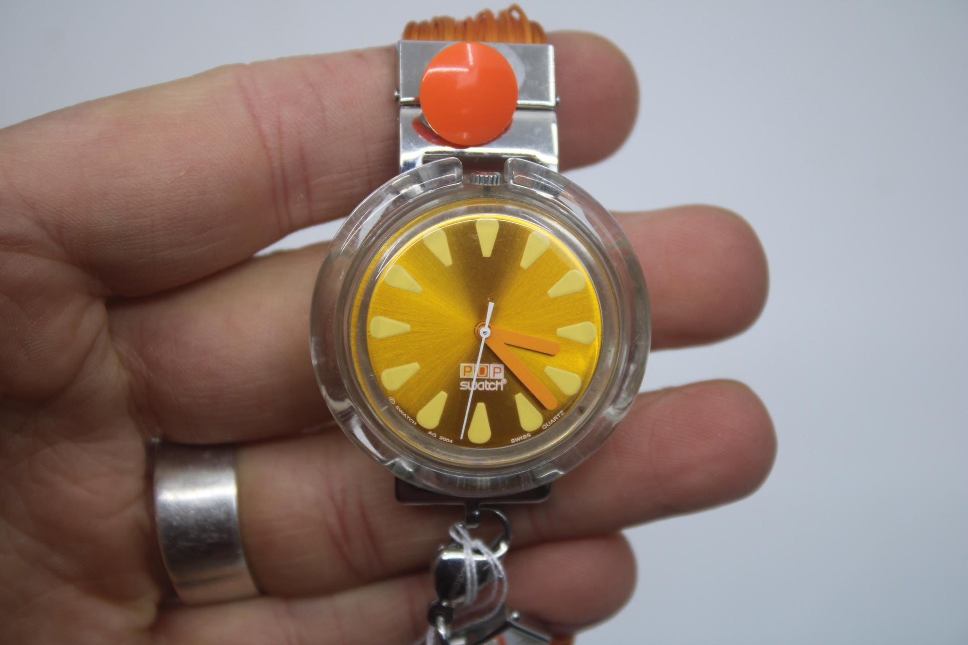 Vintage PMK153 Pop Swatch, Tournesol, NO box, Working Fine, very nice, used condition