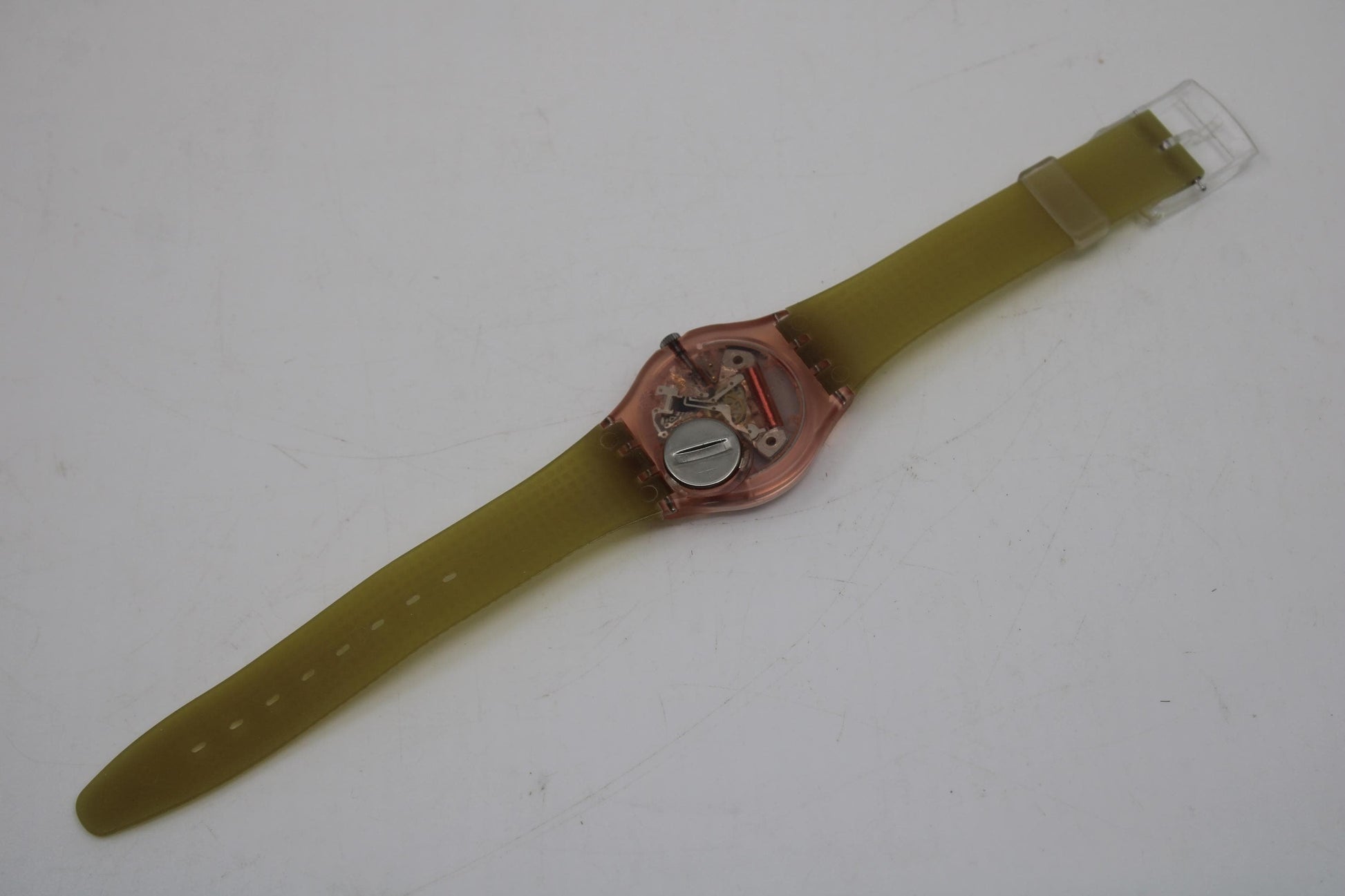 Vintage Gents Swatch 'Rosehip' GP100, New Old Stock, Never Worn, working fine