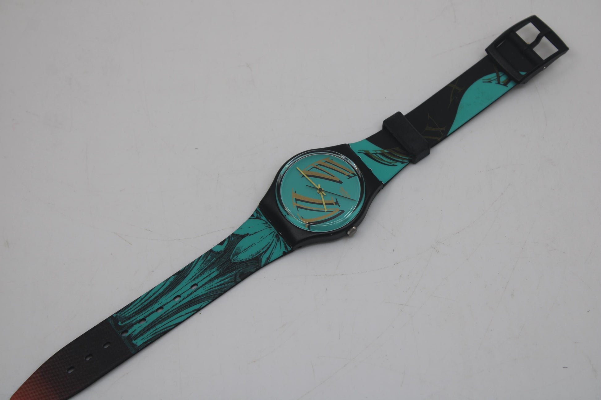 Vintage Gents Swatch 'Figueiras' GB125, New Old Stock, Never Worn, working fine