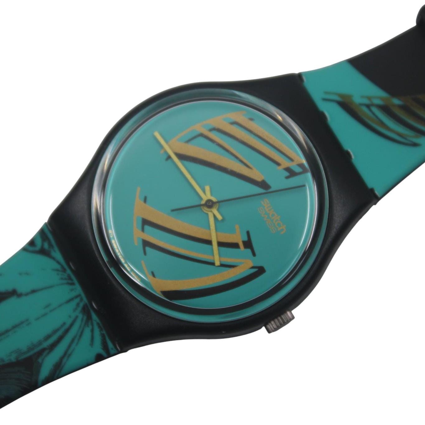 Vintage Gents Swatch 'Figueiras' GB125, New Old Stock, Never Worn, working fine