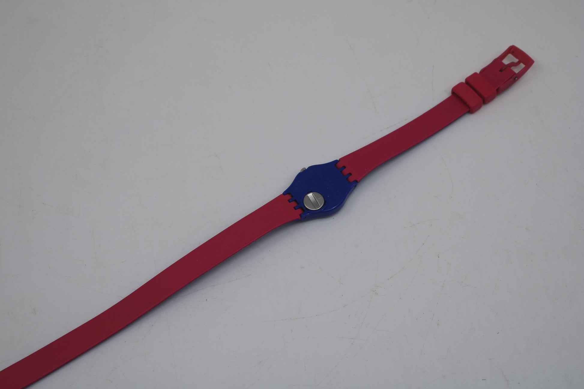Vintage ladies Swatch, Biko Bloo LS115, NO box, working fine, original long strap