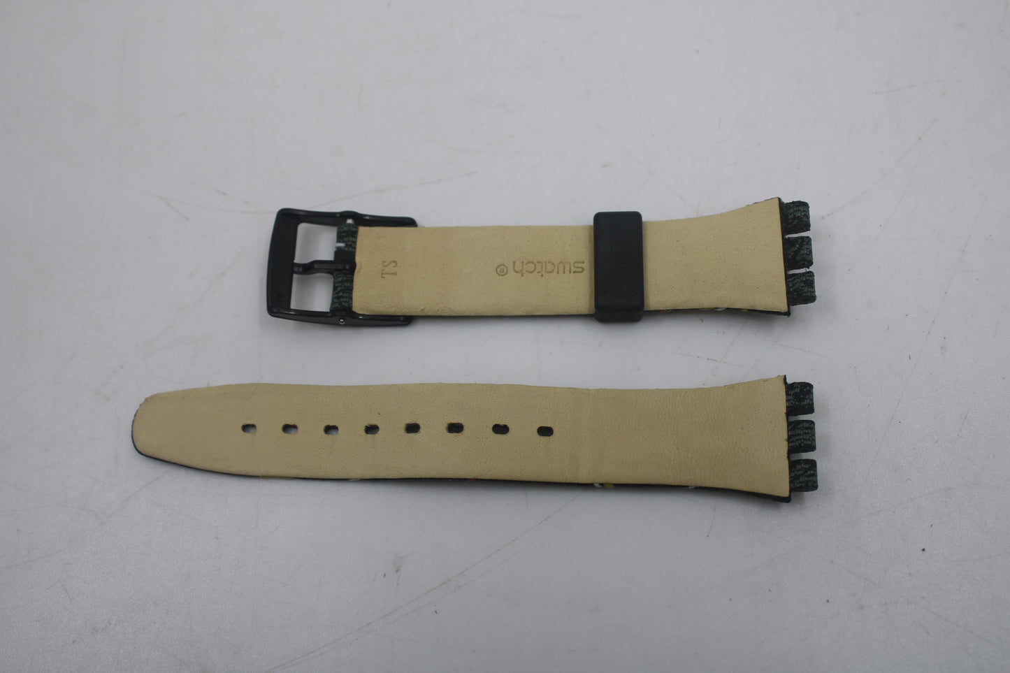 Vintage Swatch Strap, 'Fast Turn', GB233, 17mm, Gents, New Old Stock