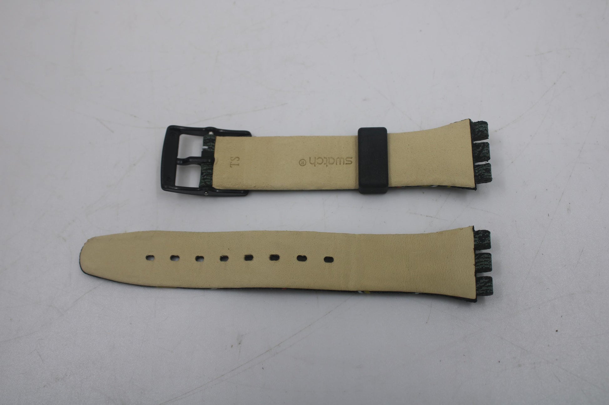 Vintage Swatch Strap, 'Fast Turn', GB233, 17mm, Gents, New Old Stock