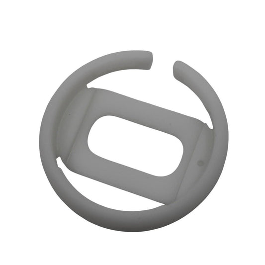 3D Printed Version Pop Swatch Midi Size Ring, Brand New, White