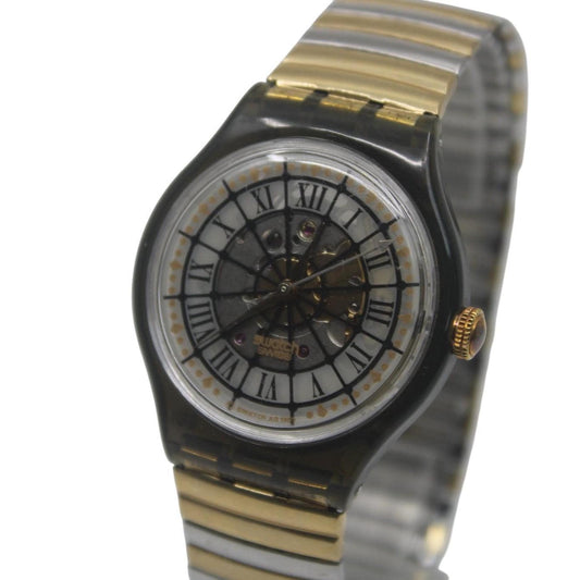 Vintage Gents Automatic Swatch, 'Marechal' SAM101, NO box, VERY Good condition, Original Strap