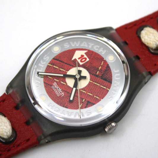 1995 Vintage Gents Swatch 'Athletics' GM131, NEW OLD STOCK, Never Worn, working 100% with original strap