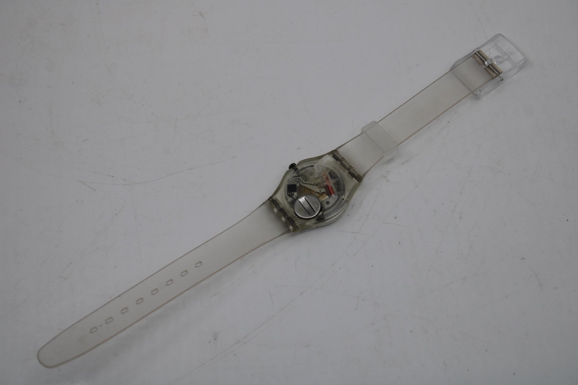 Swatch, Ladies, 1986, 'Jelly', LK103, NEAR MINT Condition, working fine, new original strap