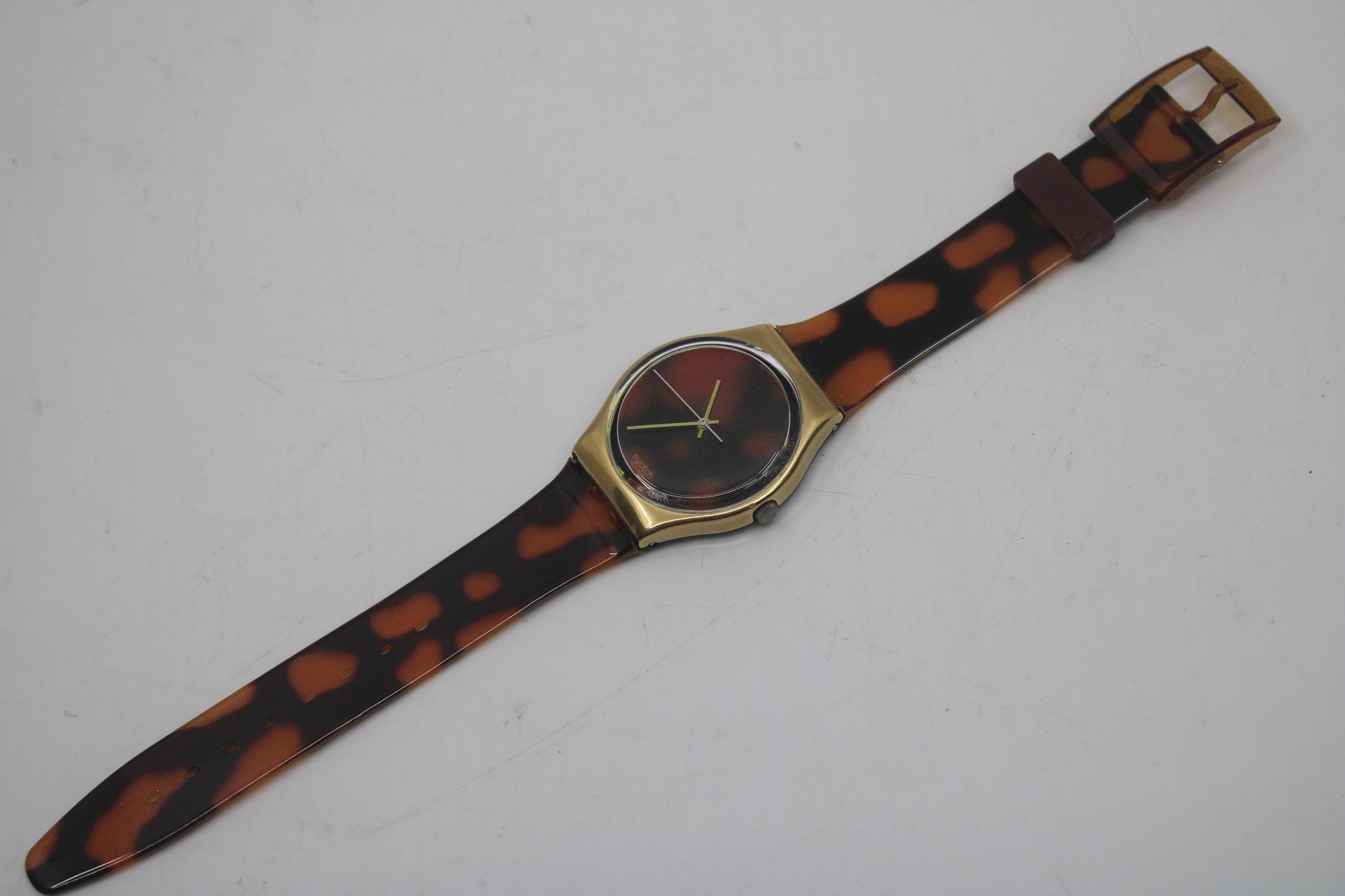 Vintage 34mm Gents Swatch, 'Sloan Ranger', GX104, NO box, New Old Stock, Never Worn