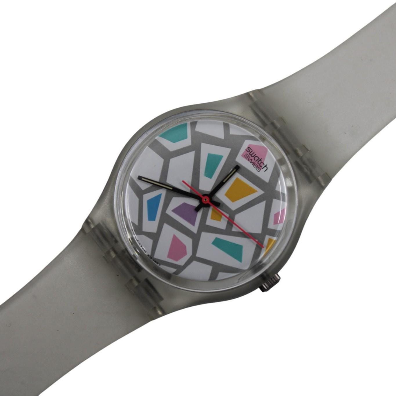 1988, Vintage Gents Swatch 'Tintarella' Variant, GK108, Unused, Unworn condition, with original strap, working fine