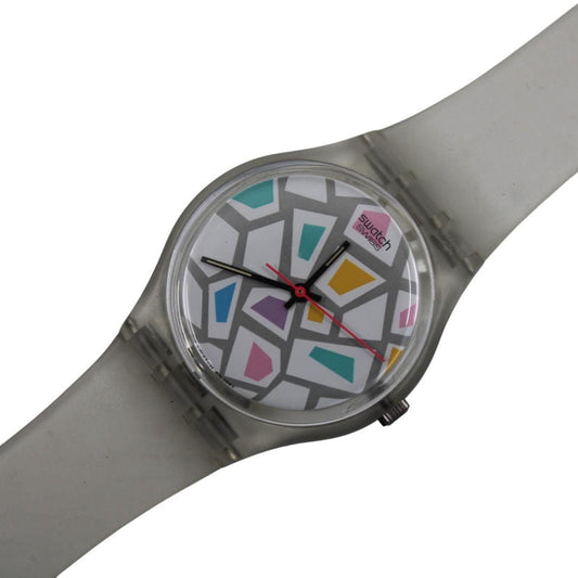 1988, Vintage Gents Swatch 'Tintarella' Variant, GK108, Unused, Unworn condition, with original strap, working fine
