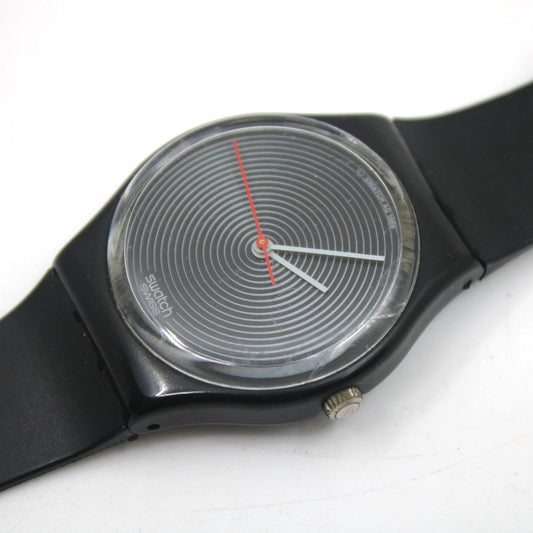 1986, Swatch, Gents, 'Soto', GB109, VERY Nice Condition, 100% working, CRACKED crystal