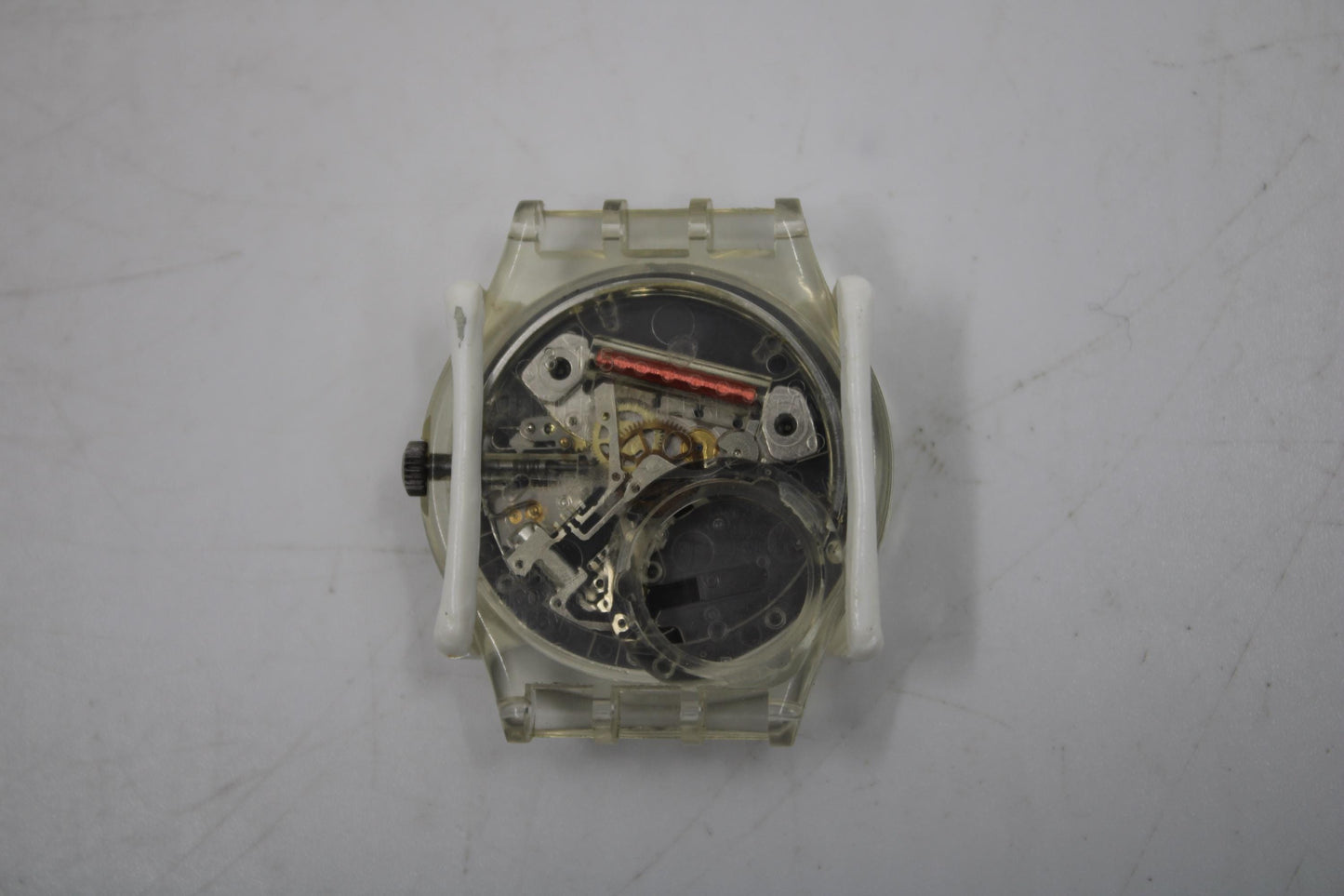 Swatch Guard, for 34mm GENTS Swatches, Unused, original Swatch, WHITE