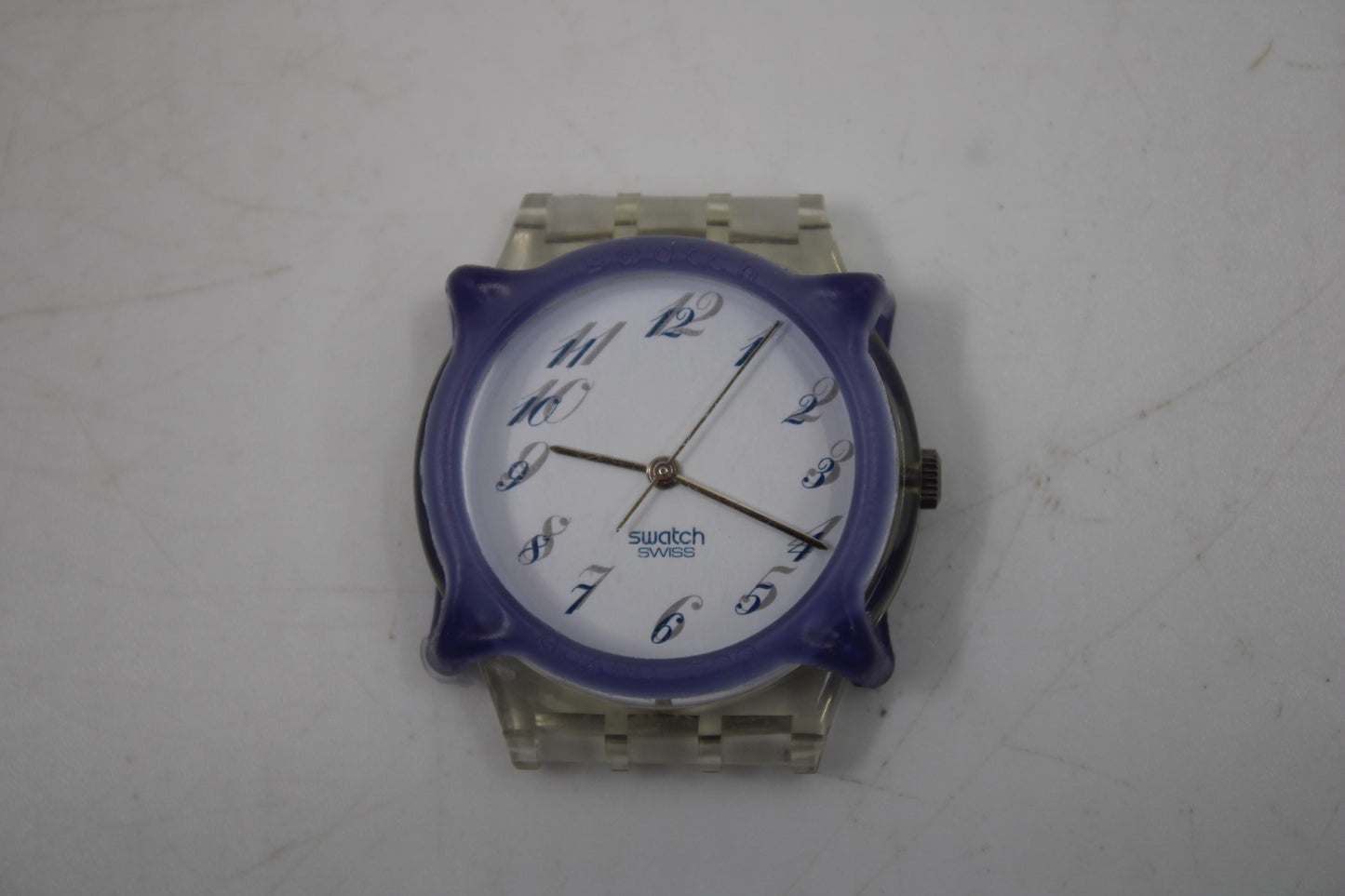 Swatch Guard, for 34mm GENTS Swatches, Unused, original Swatch, PURPLE