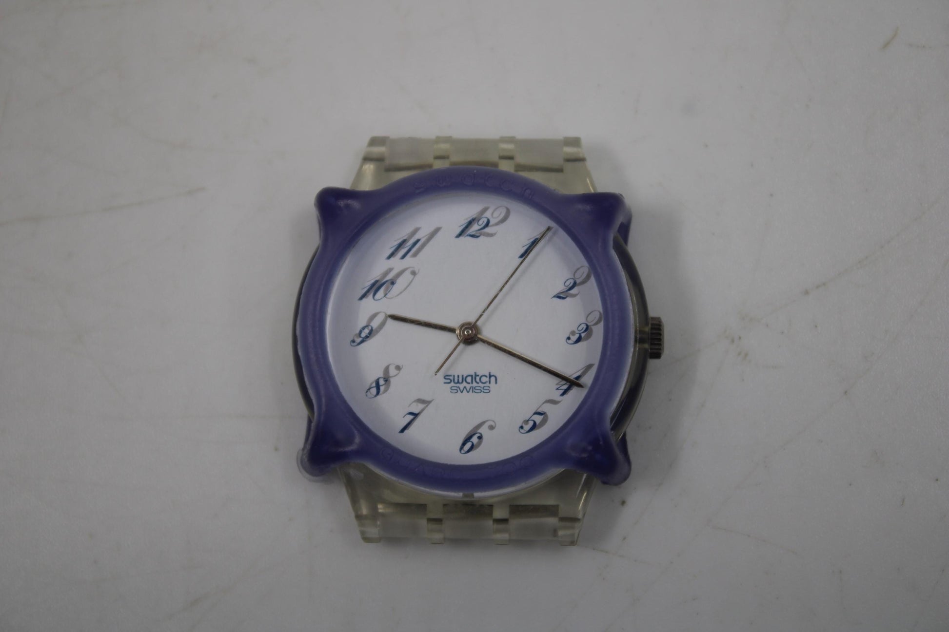 Swatch Guard, for 34mm GENTS Swatches, Unused, original Swatch, PURPLE