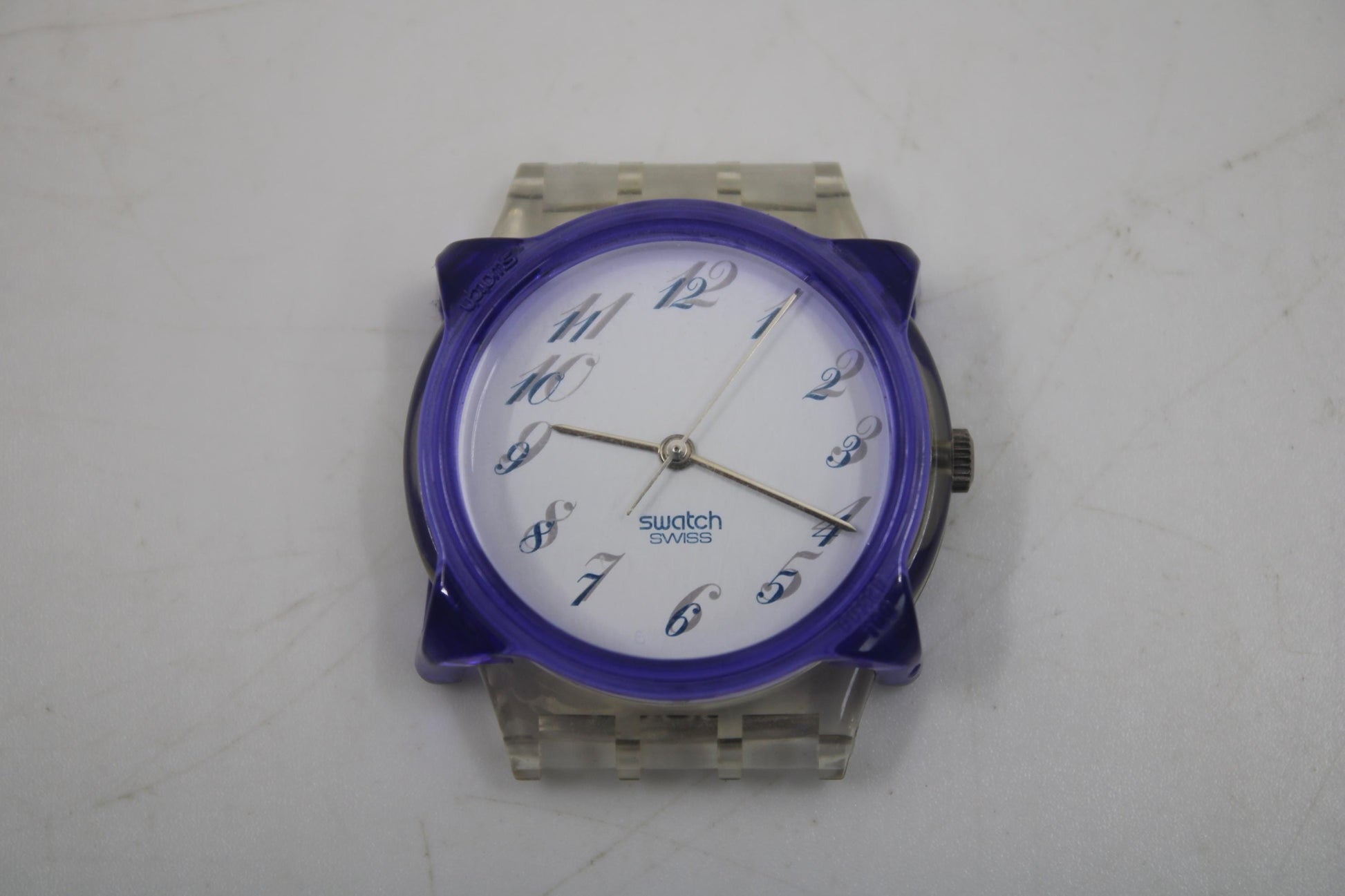 Swatch Guard, for 34mm GENTS Swatches, Unused, original Swatch, PURPLE
