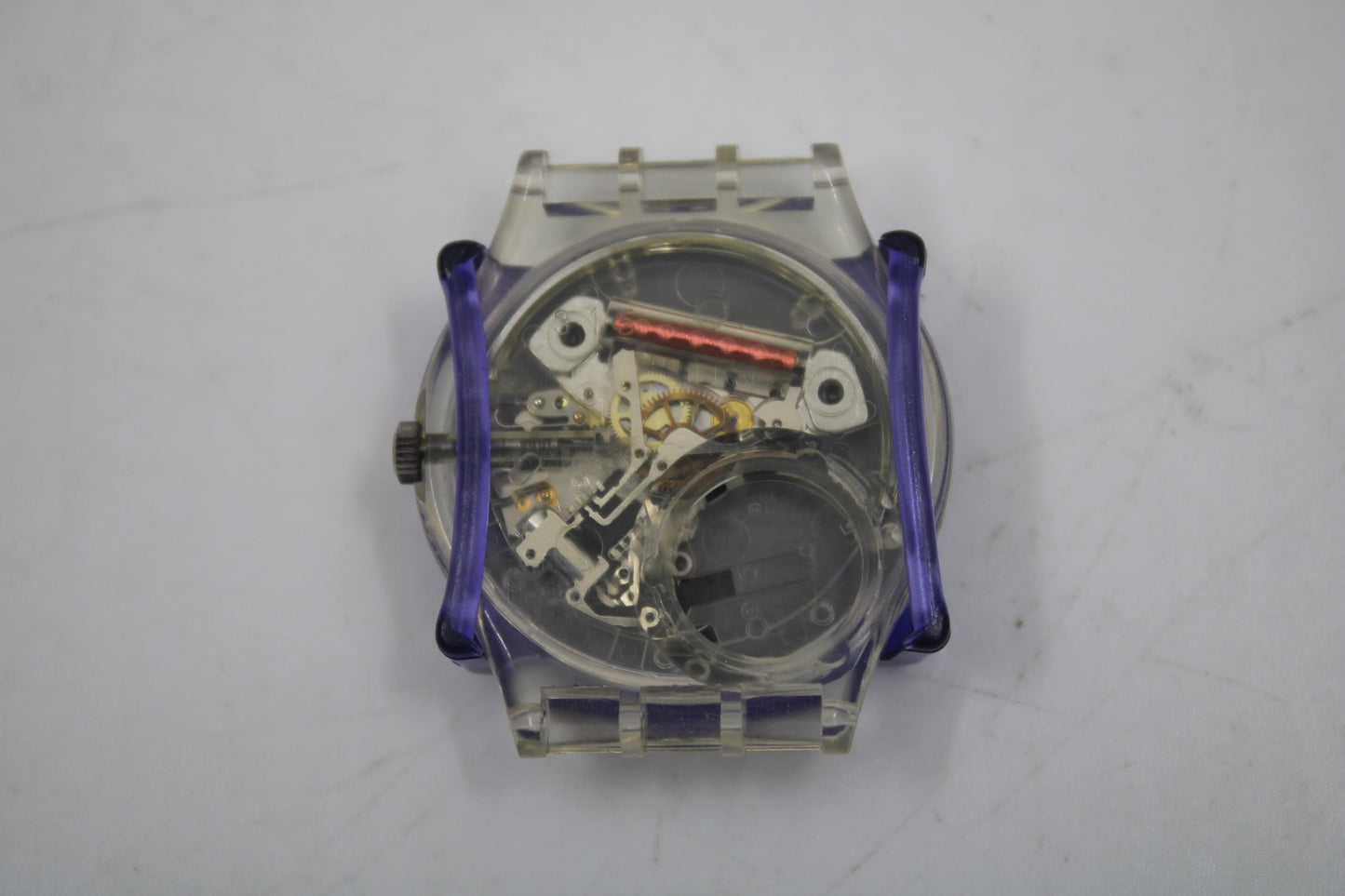 Swatch Guard, for 34mm GENTS Swatches, Unused, original Swatch, PURPLE