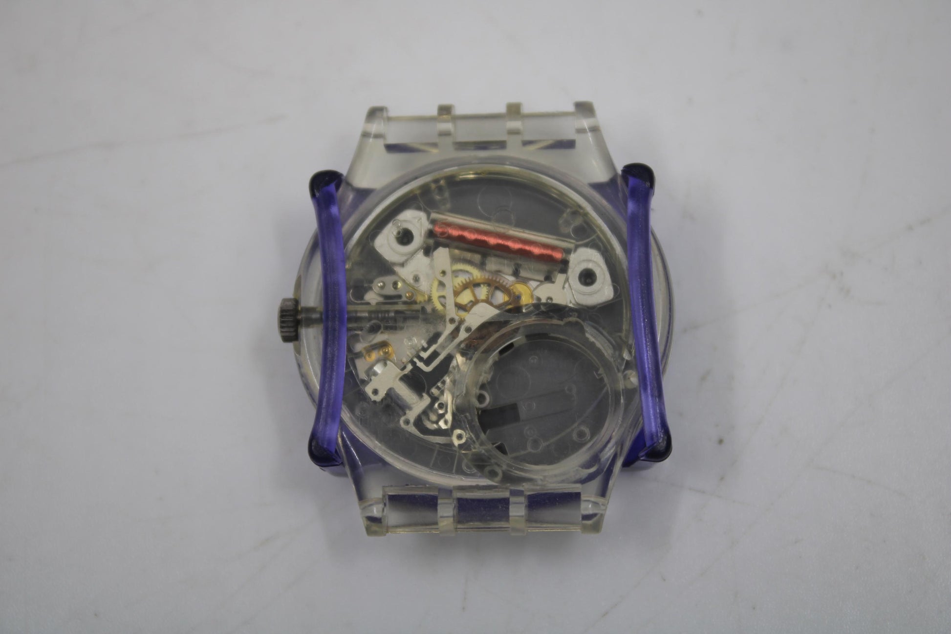 Swatch Guard, for 34mm GENTS Swatches, Unused, original Swatch, PURPLE