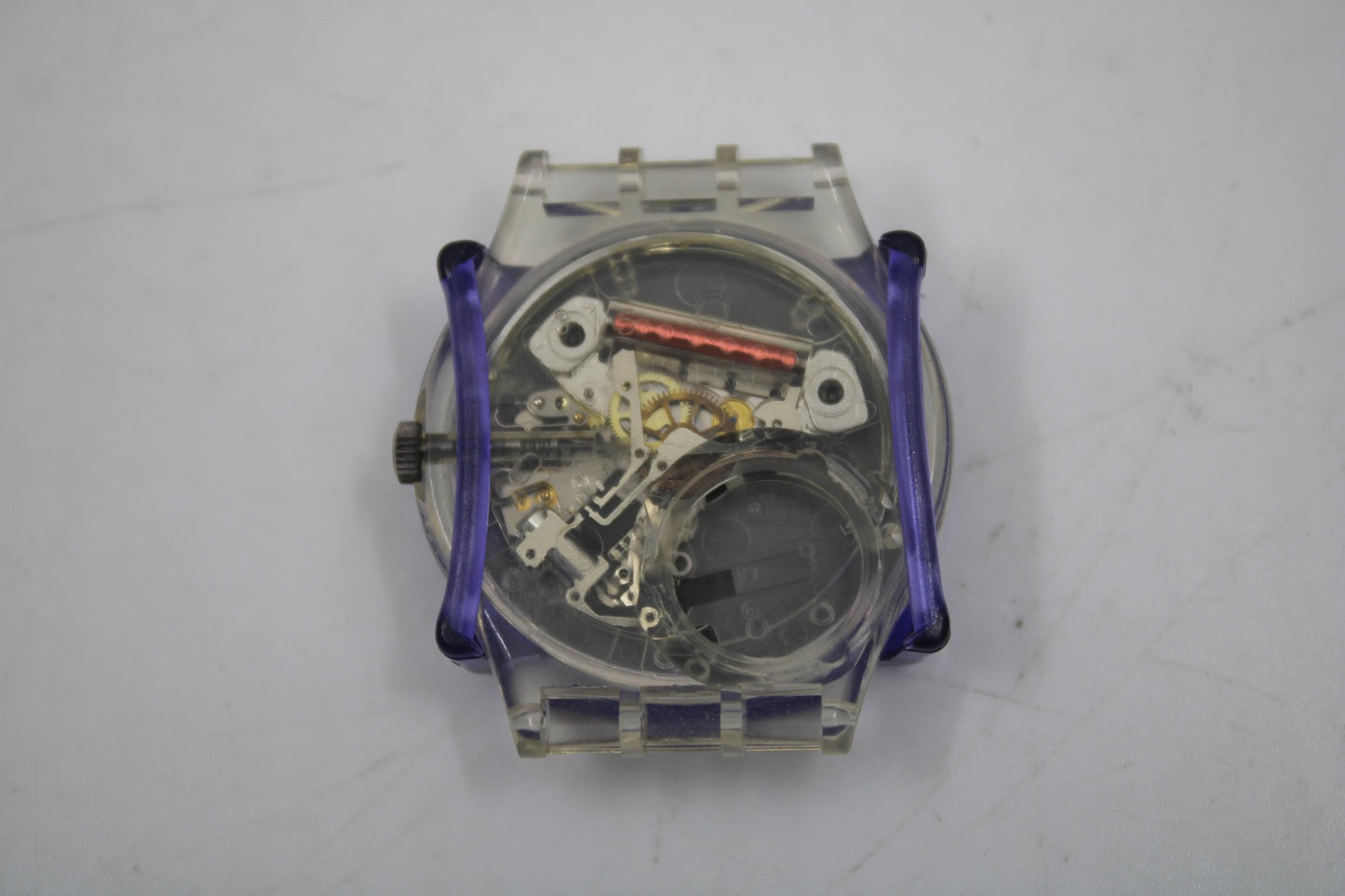Swatch Guard, for 34mm GENTS Swatches, Unused, original Swatch, PURPLE