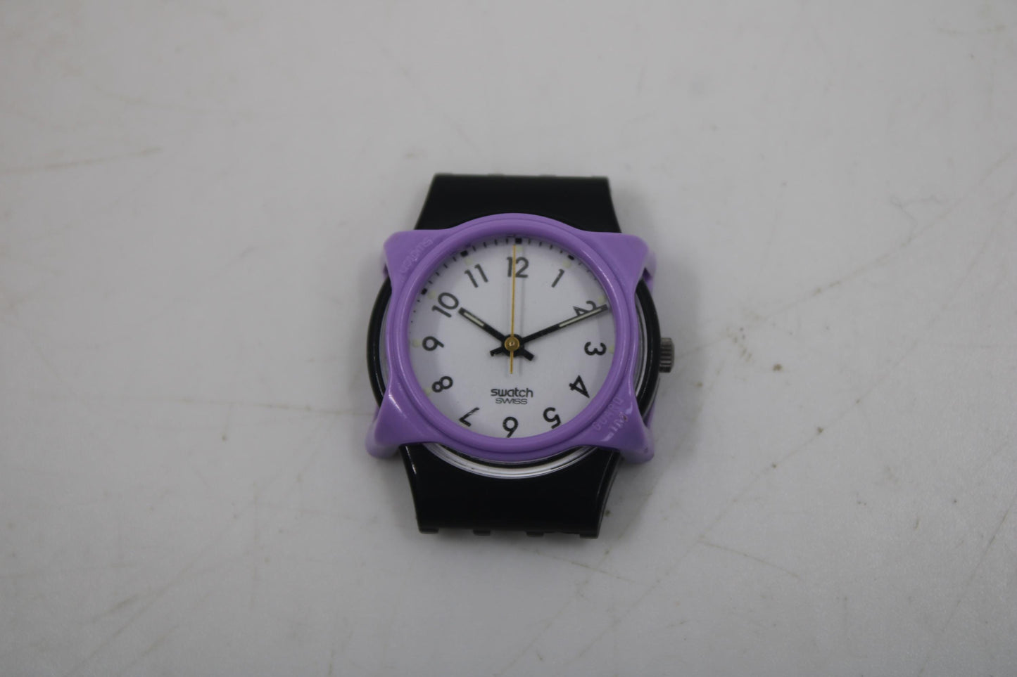 Swatch Guard Too SMALL (25mm), Never Used, for LADIES Swatch, color PURPLE, Watch NoT included in Sale