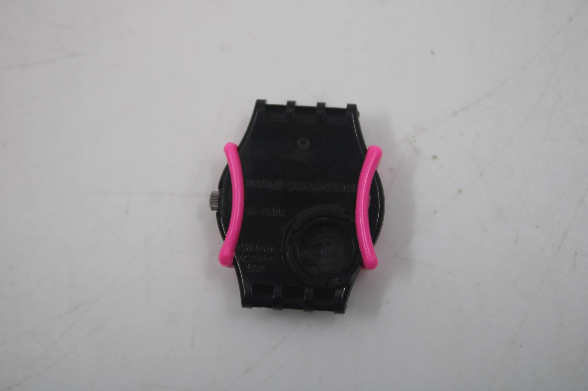 Swatch Guard Too SMALL (25mm), Never Used, for LADIES Swatch, color PINK, Watch NoT included in Sale