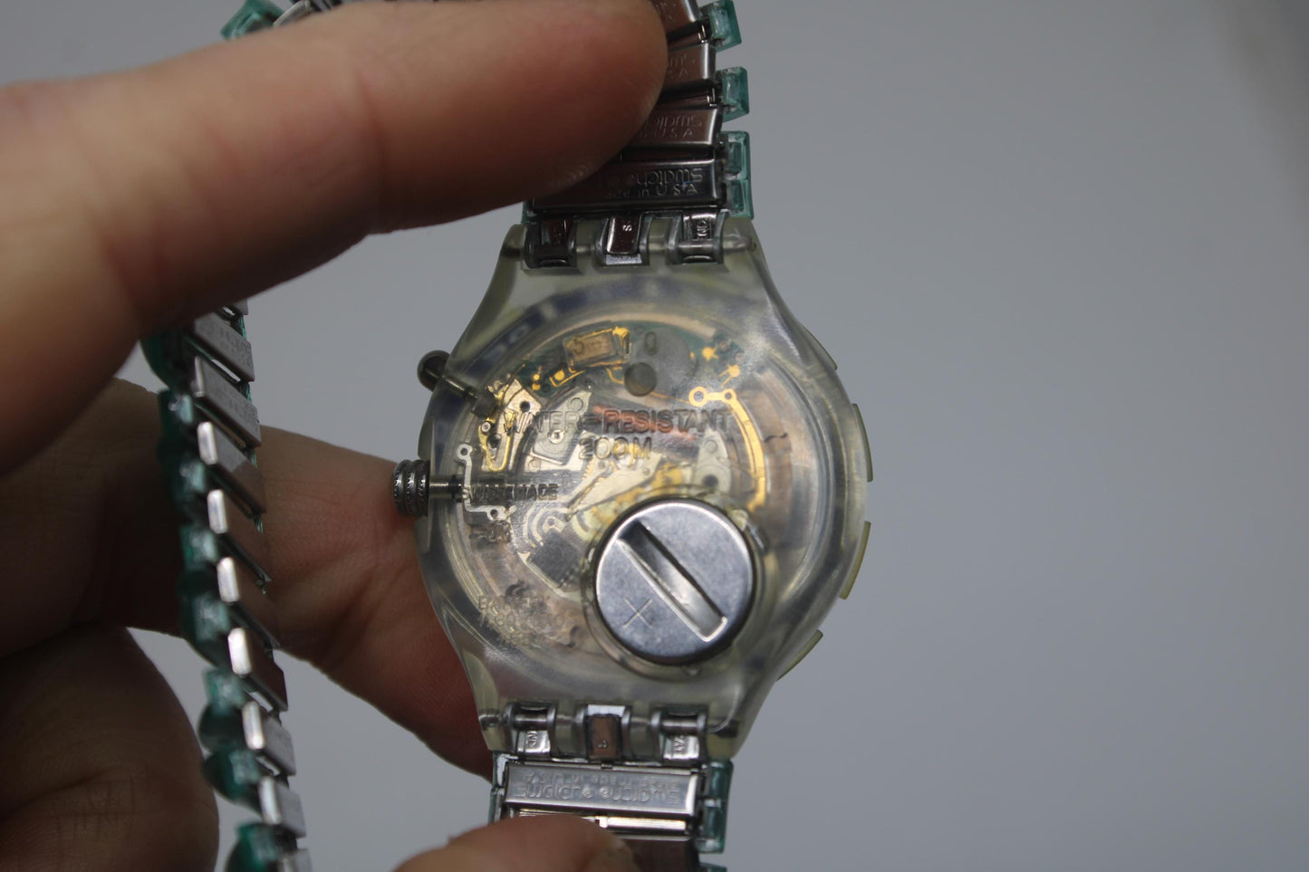 1995 Vintage Swatch Scuba 'Seetang' SDK900, Nice, Used Condition, working