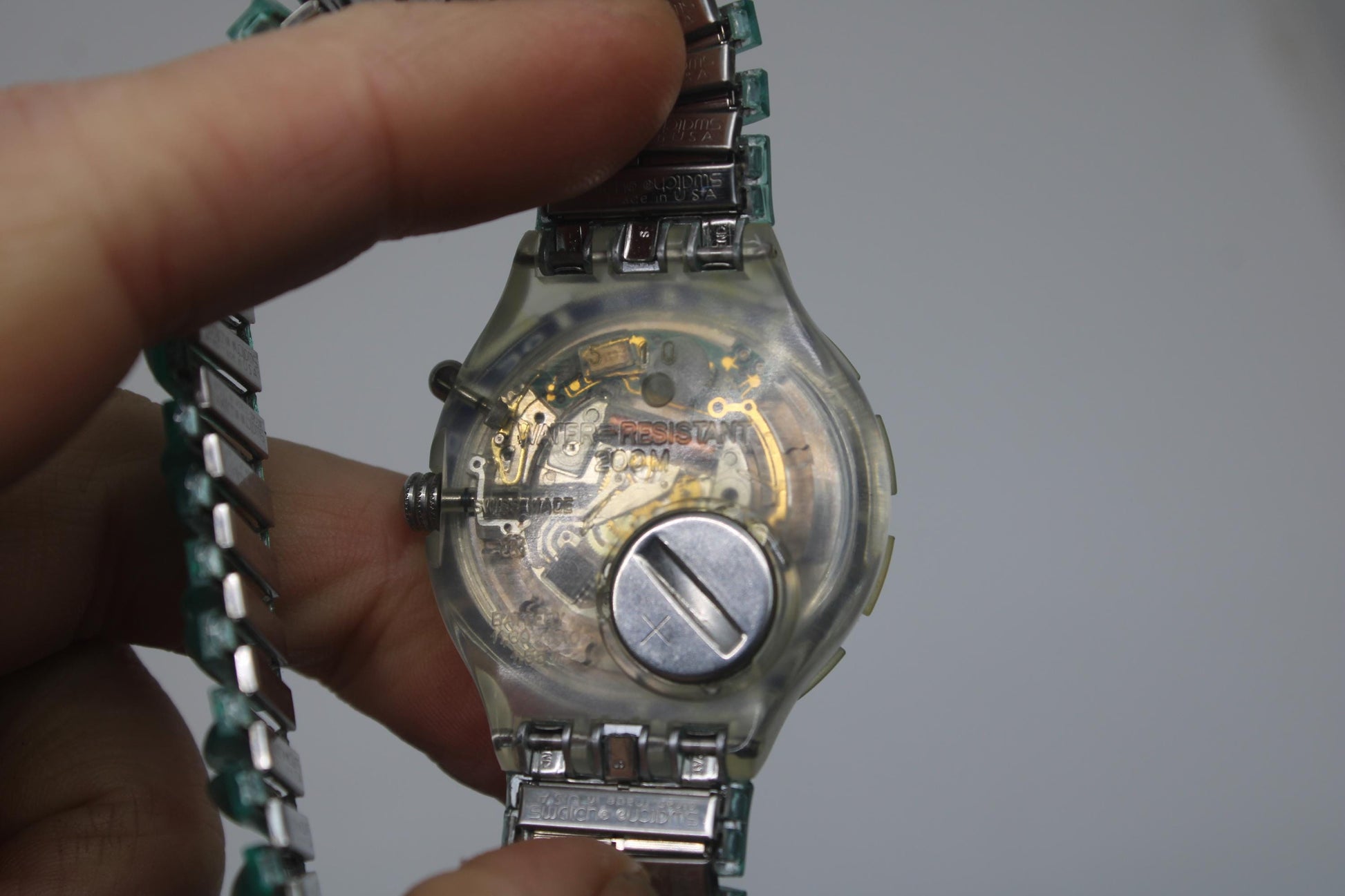 1995 Vintage Swatch Scuba 'Seetang' SDK900, Nice, Used Condition, working
