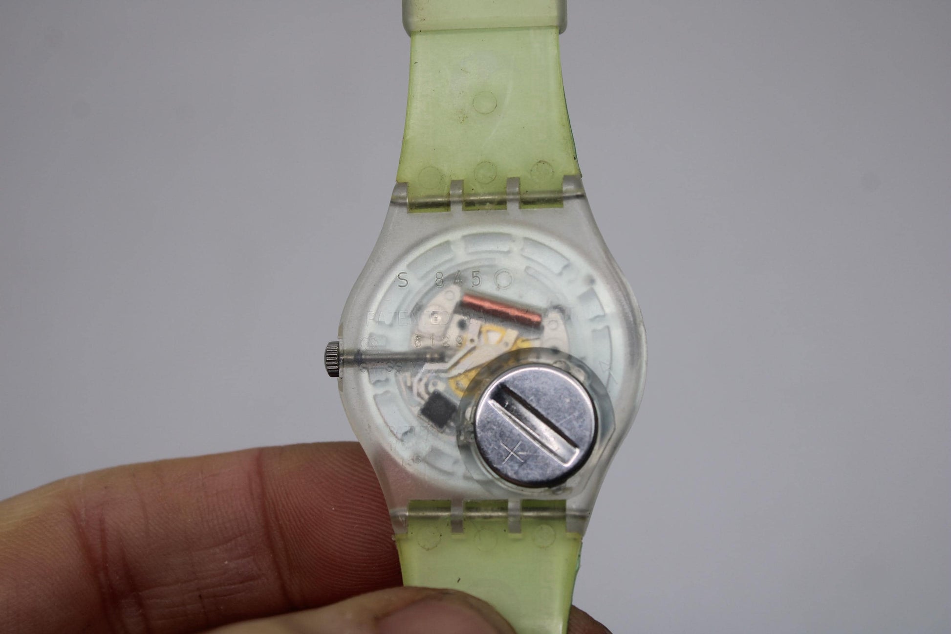 Vintage Gents Swatch 'Rabit & Rabat' GK292, in good, original condition, working fine, NEW original strap