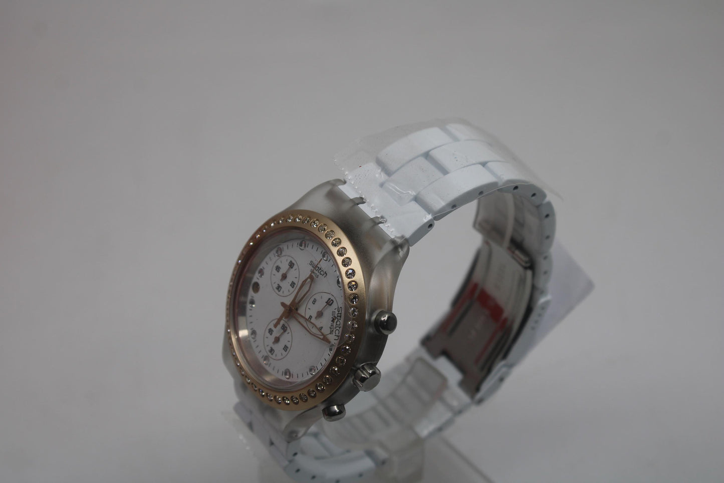 Swatch Irony Diaphane Chrono, 'Full Blooded Marvellous Pink' SVCK4067, Never worn, with Box