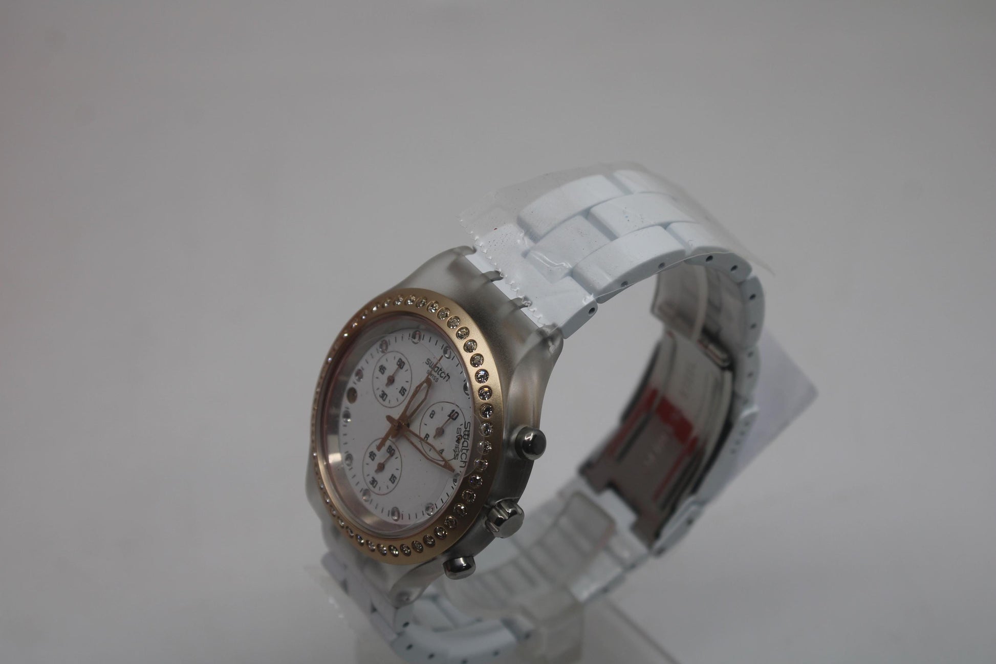 Swatch Irony Diaphane Chrono, 'Full Blooded Marvellous Pink' SVCK4067, Never worn, with Box