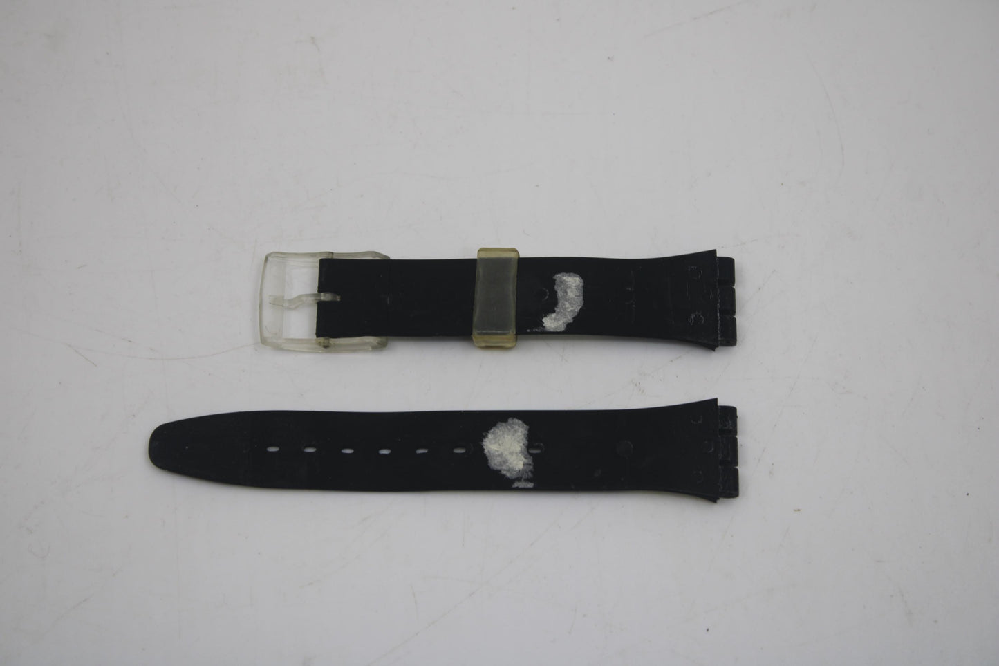 Vintage Swatch Strap, 'Tender Too', GB131, 17mm, Gents, New Old Stock, Unwearable, CRACKED