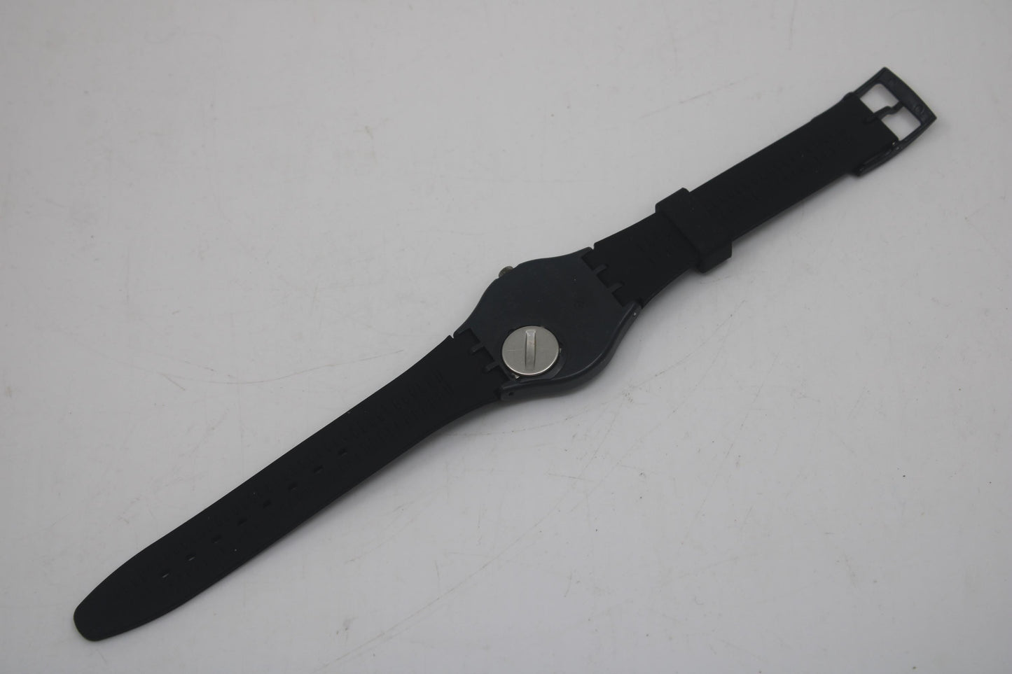 1986 Swatch 34mm Gents 'Ritz' GA400, working fine, NEAR MINT condition, brandnew strap