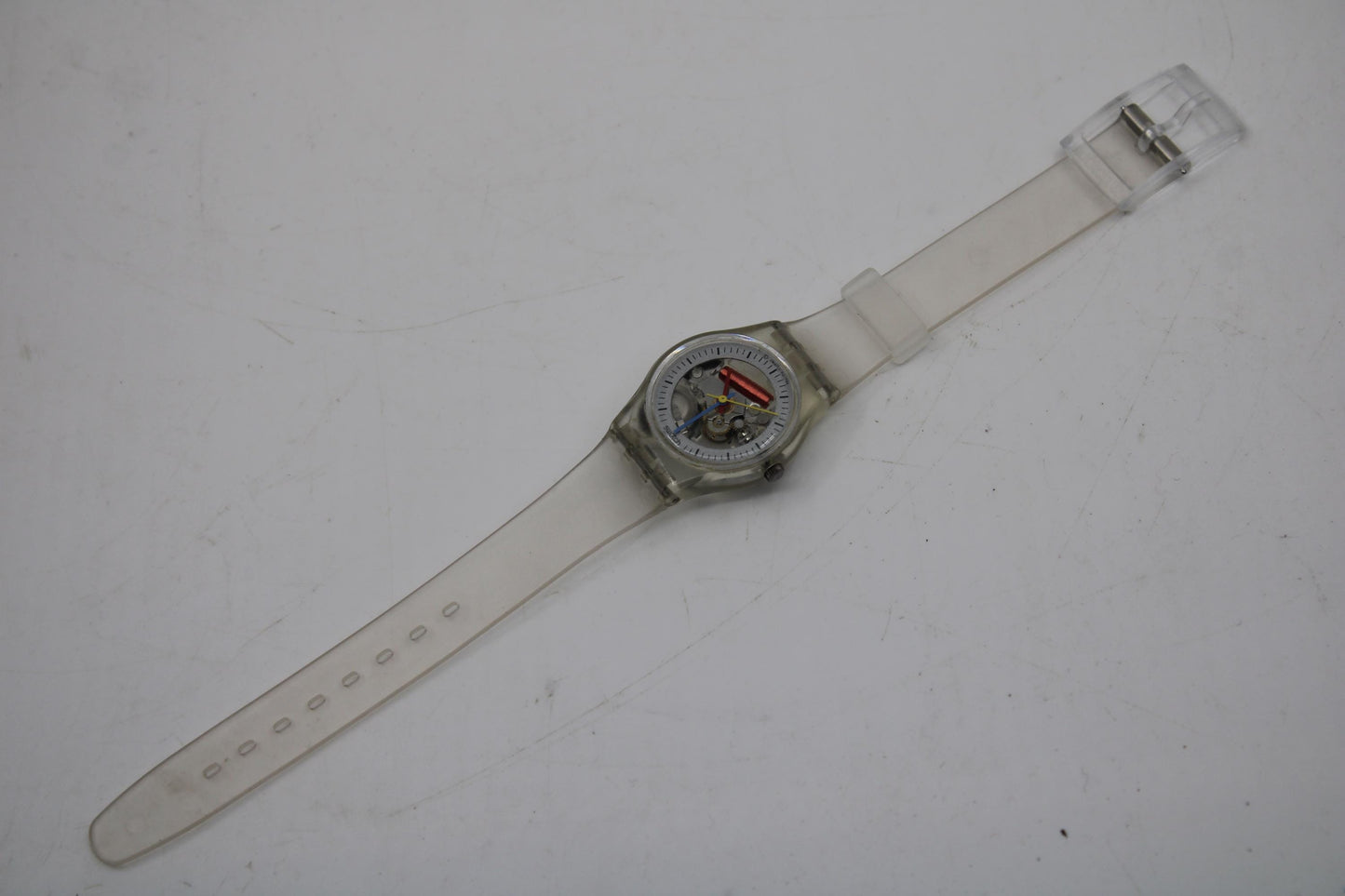 Swatch, Ladies, 1986, 'Jelly', LK103, NEAR MINT Condition, working fine, new original strap