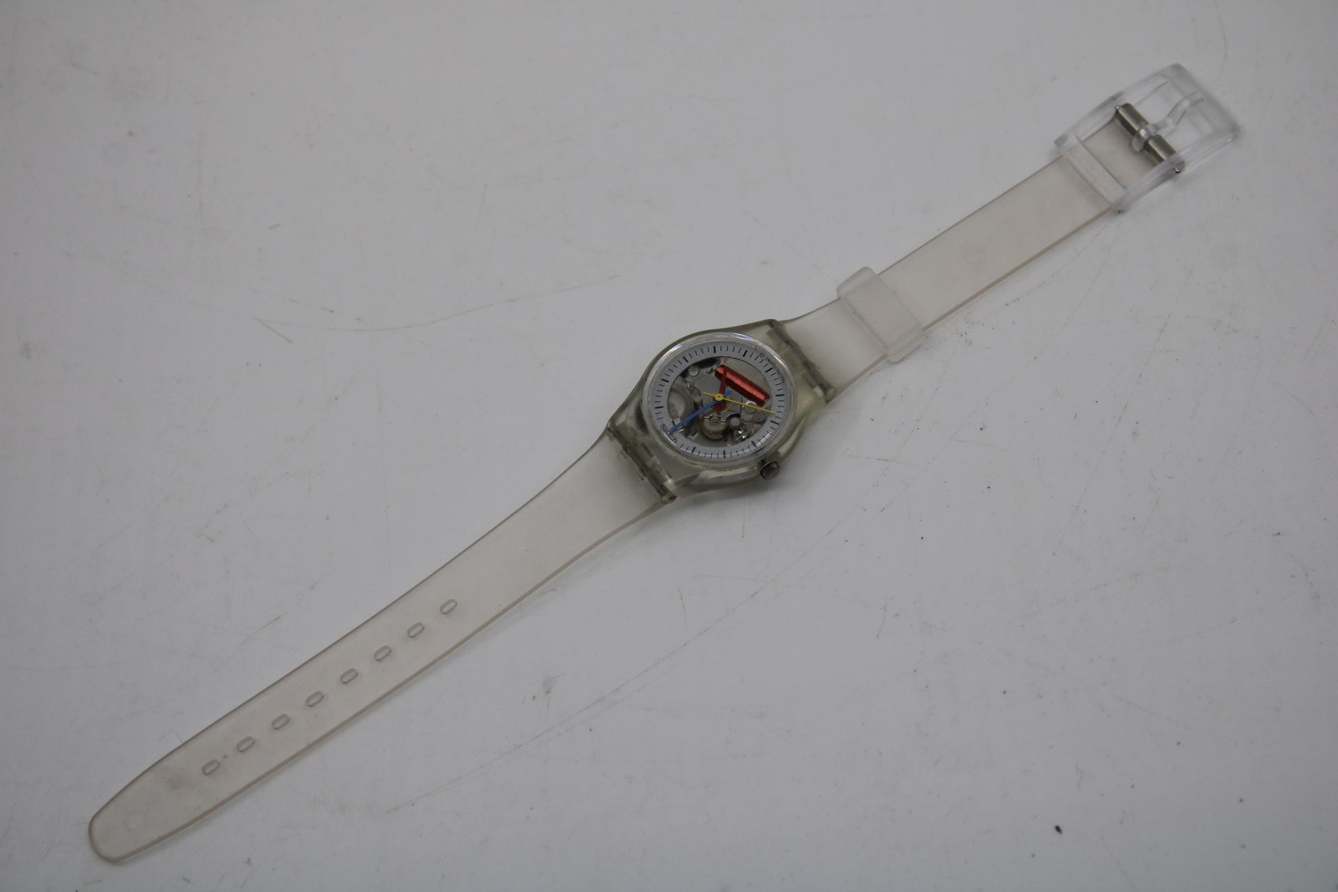 Swatch, Ladies, 1986, 'Jelly', LK103, NEAR MINT Condition, working fine, new original strap