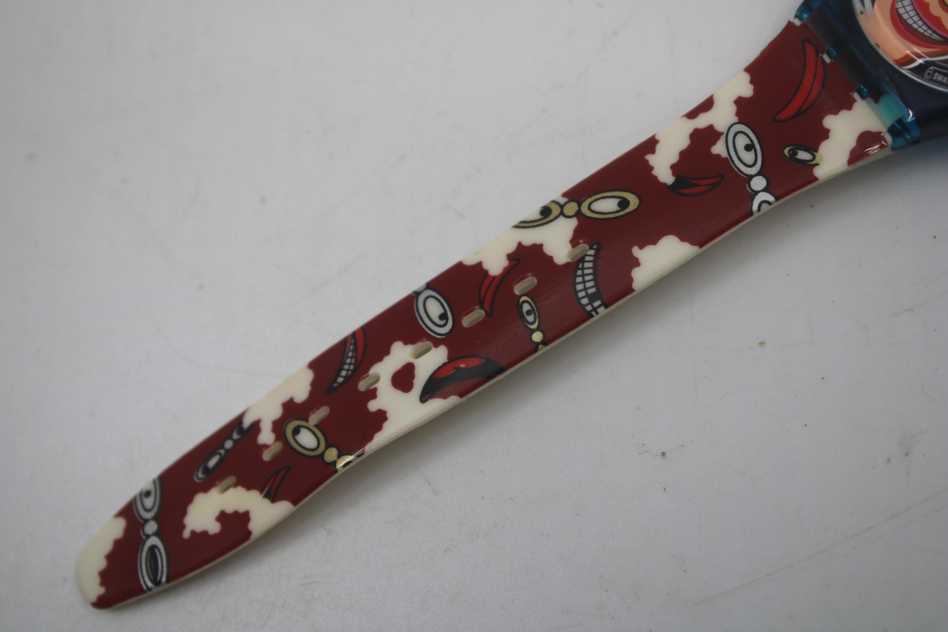 1995 Vintage Gents Swatch 'Smilla' GZ701, NEW OLD STOCK, Never Used, working fine, with original strap
