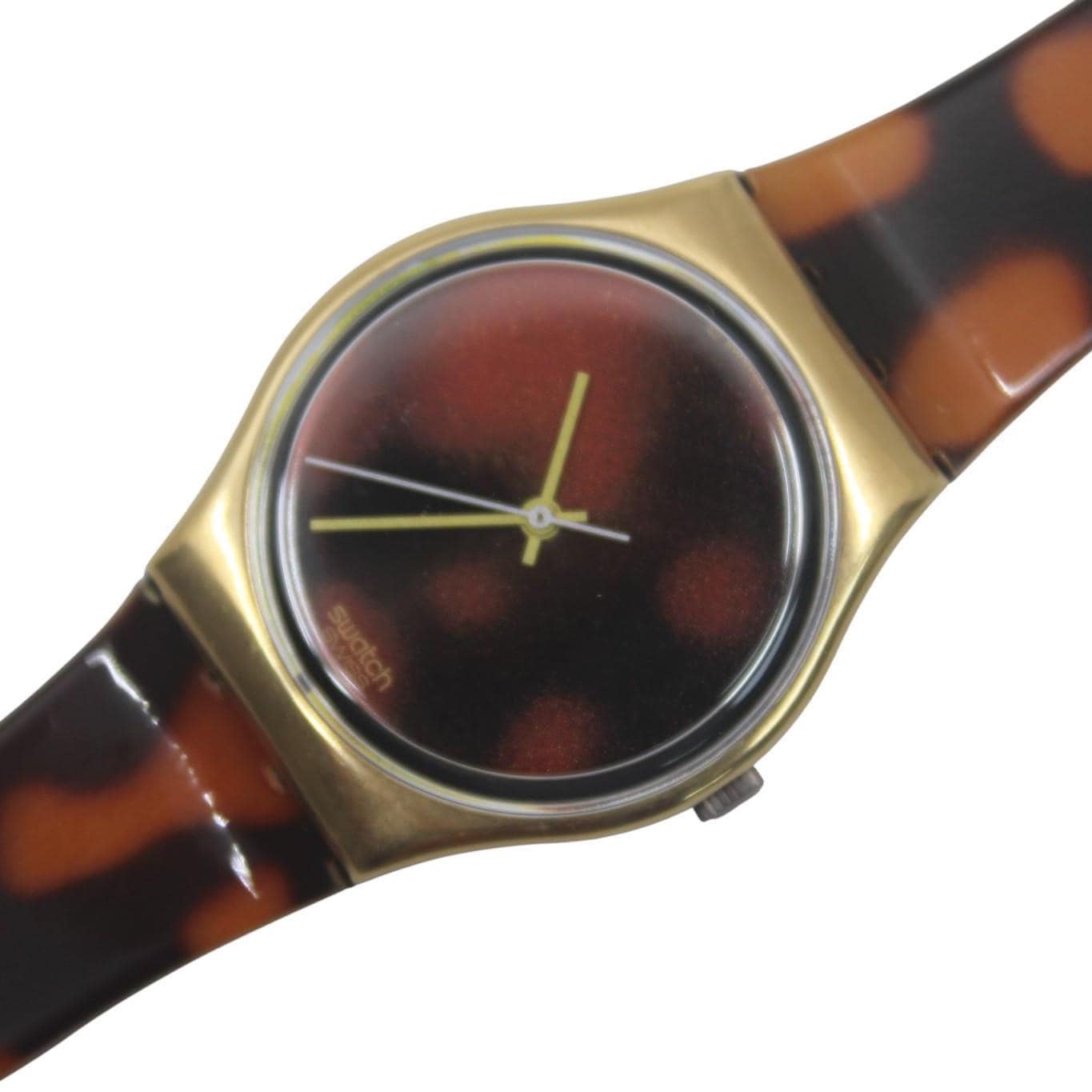 Vintage 34mm Gents Swatch, 'Sloan Ranger', GX104, NO box, New Old Stock, Never Worn