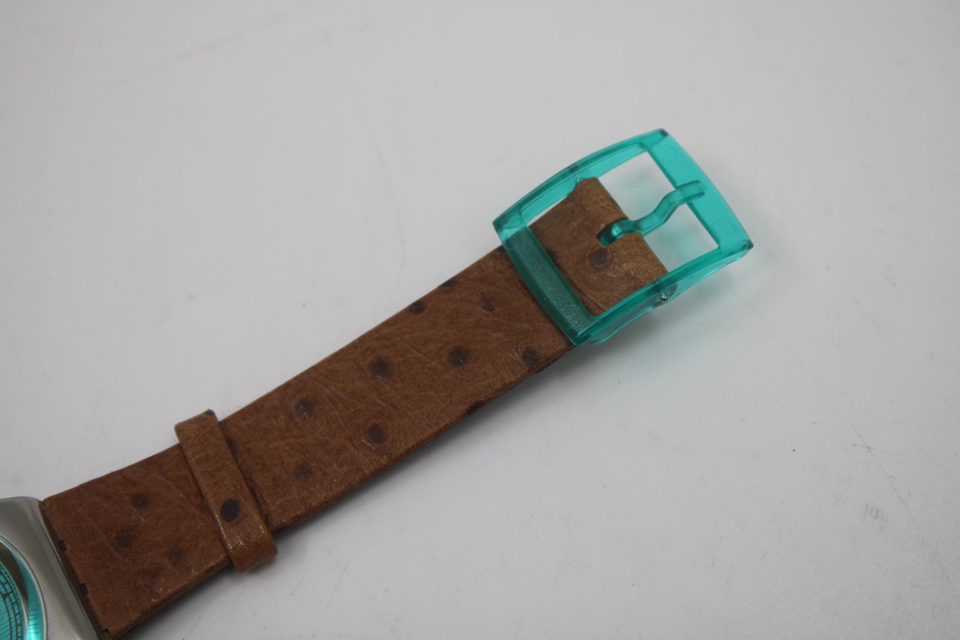 Vintage Gents Swatch 'Greenie' Variant, GX110, Unused, Unworn condition, with original strap, working fine