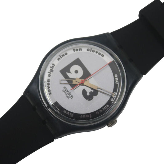 1992 GM108 'Nüni / Nueni' gents Swatch, nice, vintage condition, working fine, NEW strap