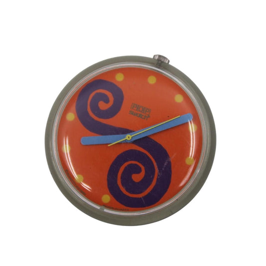 1993, Swatch, PopSwatch, 'Popocatepetl', PWK173, NO strap and NO popring, working fine, nice, used condition