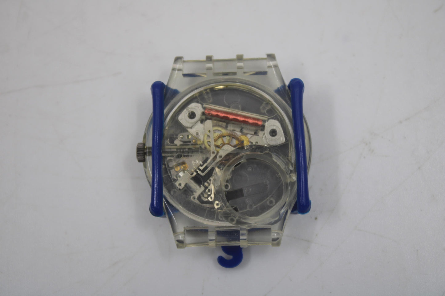 Swatch Guard, for 34mm GENTS Swatches, Unused, original Swatch, DARK BLUE