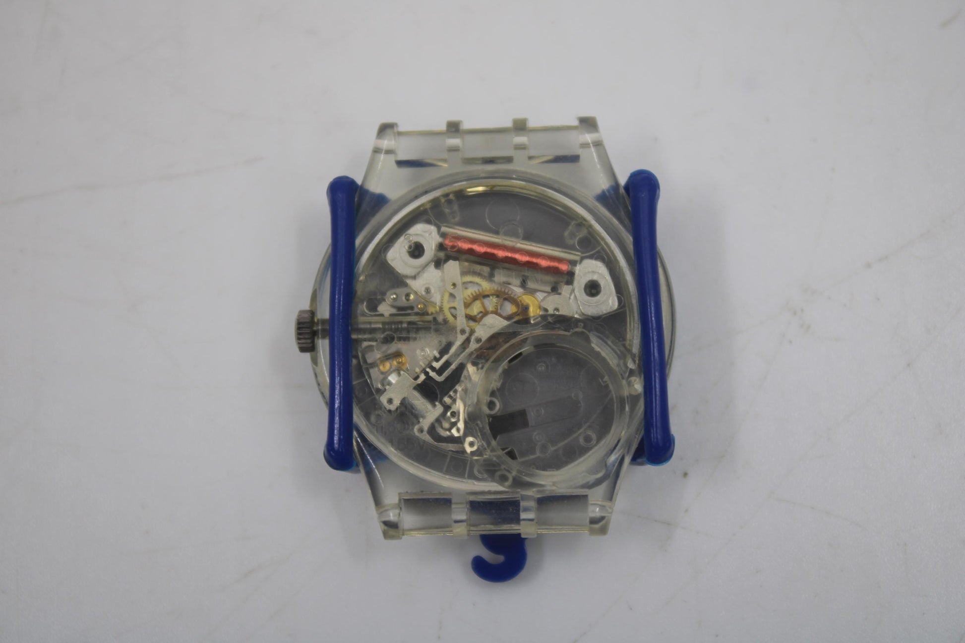 Swatch Guard, for 34mm GENTS Swatches, Unused, original Swatch, DARK BLUE