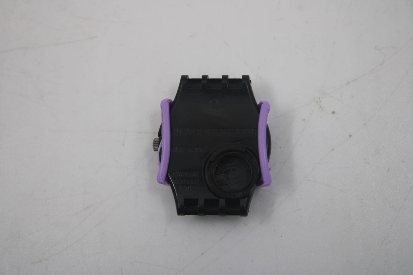 Swatch Guard Too SMALL (25mm), Never Used, for LADIES Swatch, color PURPLE, Watch NoT included in Sale