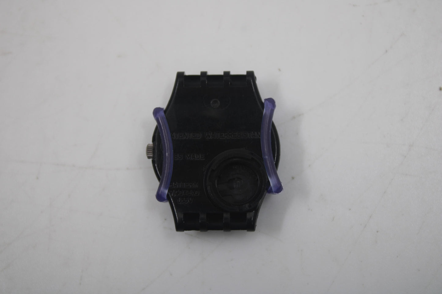 Swatch Guard Too SMALL (25mm), Never Used, for LADIES Swatch, color PURPLE, Watch NoT included in Sale