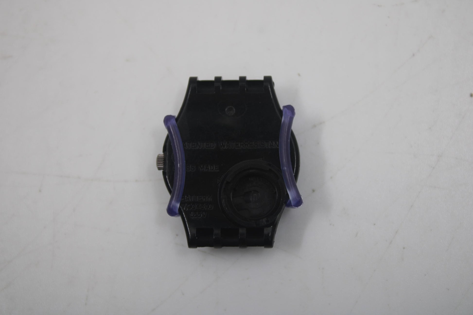 Swatch Guard Too SMALL (25mm), Never Used, for LADIES Swatch, color PURPLE, Watch NoT included in Sale