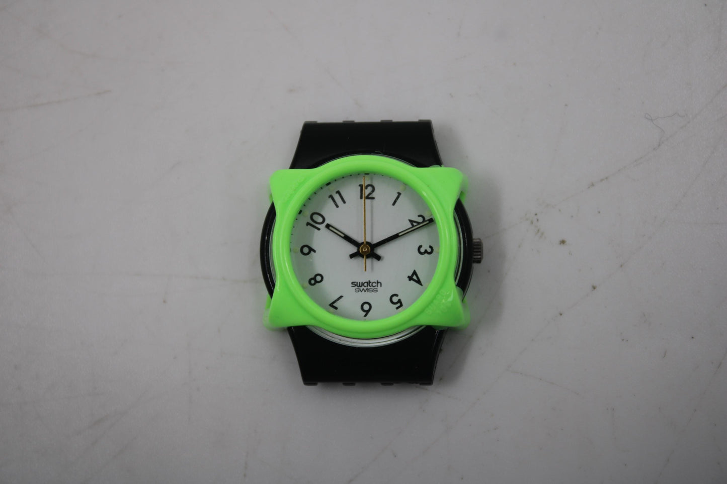 Swatch Guard Too SMALL (25mm), Never Used, for LADIES Swatch, color GREEN, Watch NoT included in Sale